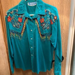 Vintage Ladies Western shirt